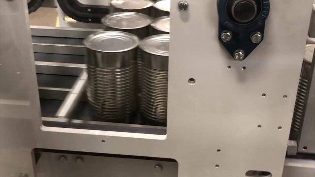 SV355 Wrap Around Tray Former Continous Motion Inline Automatic Wrapping System U Layout - wrapping canned food (45604)