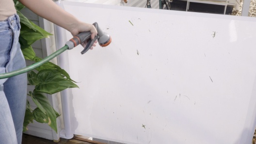 Hakuna Pets Polyester Paw Proof Retractable, 3-Way-Locking Dog & Cat Gate, 71-in