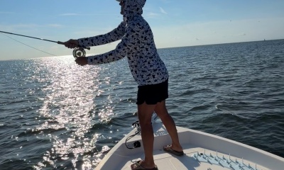 Flats fly fishing