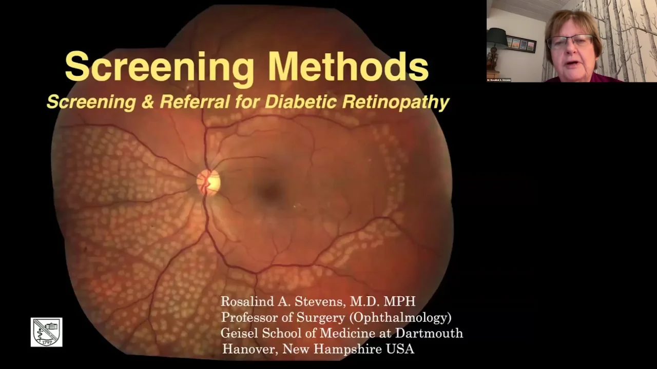 Lecture Screening & Referral for Diabetic Retinopathy