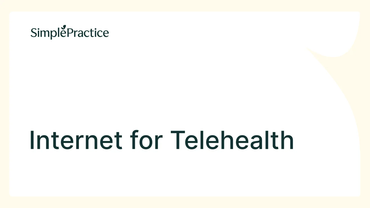 Troubleshooting Telehealth appointment issues – SimplePractice Support