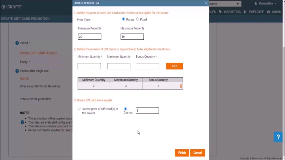 Embed Card Check Balance