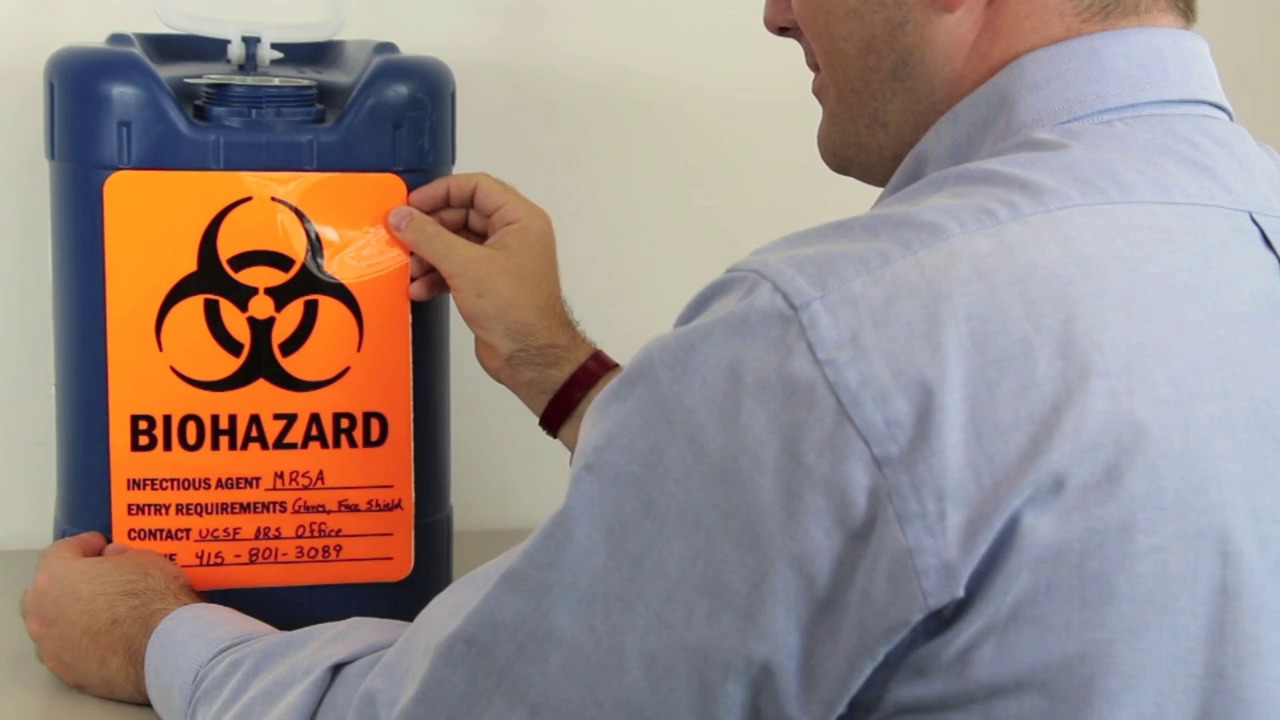 Laminated Fluorescent Vinyl Labels