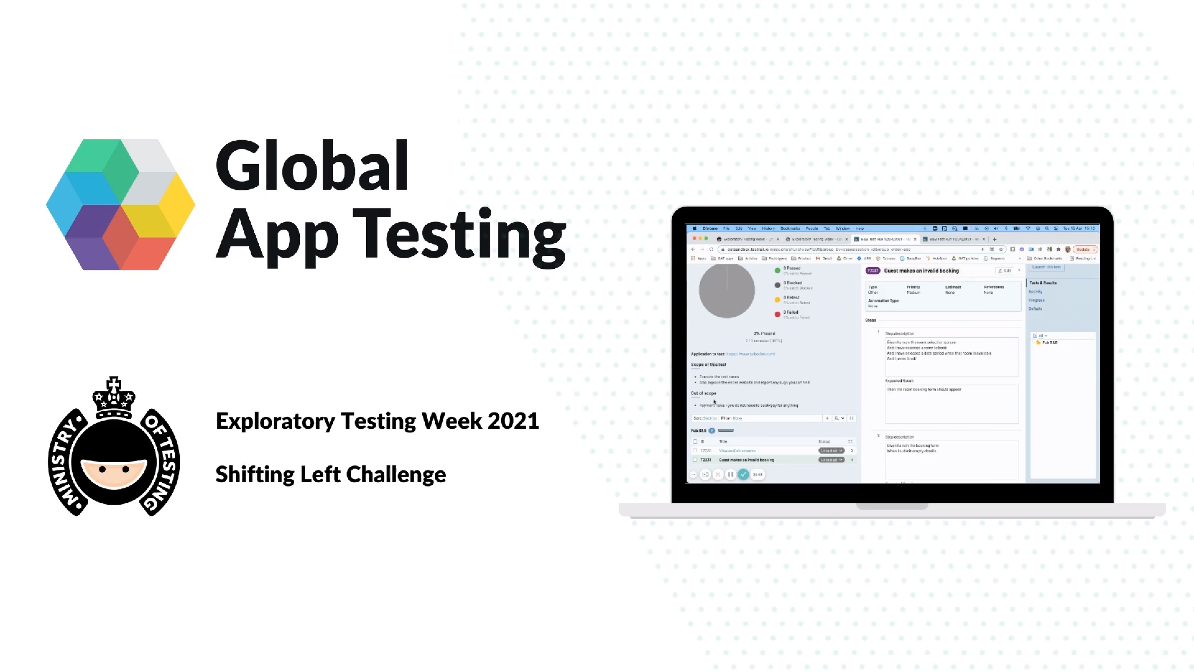 Experience Report: Shifting Left Challenge with Global App Testing