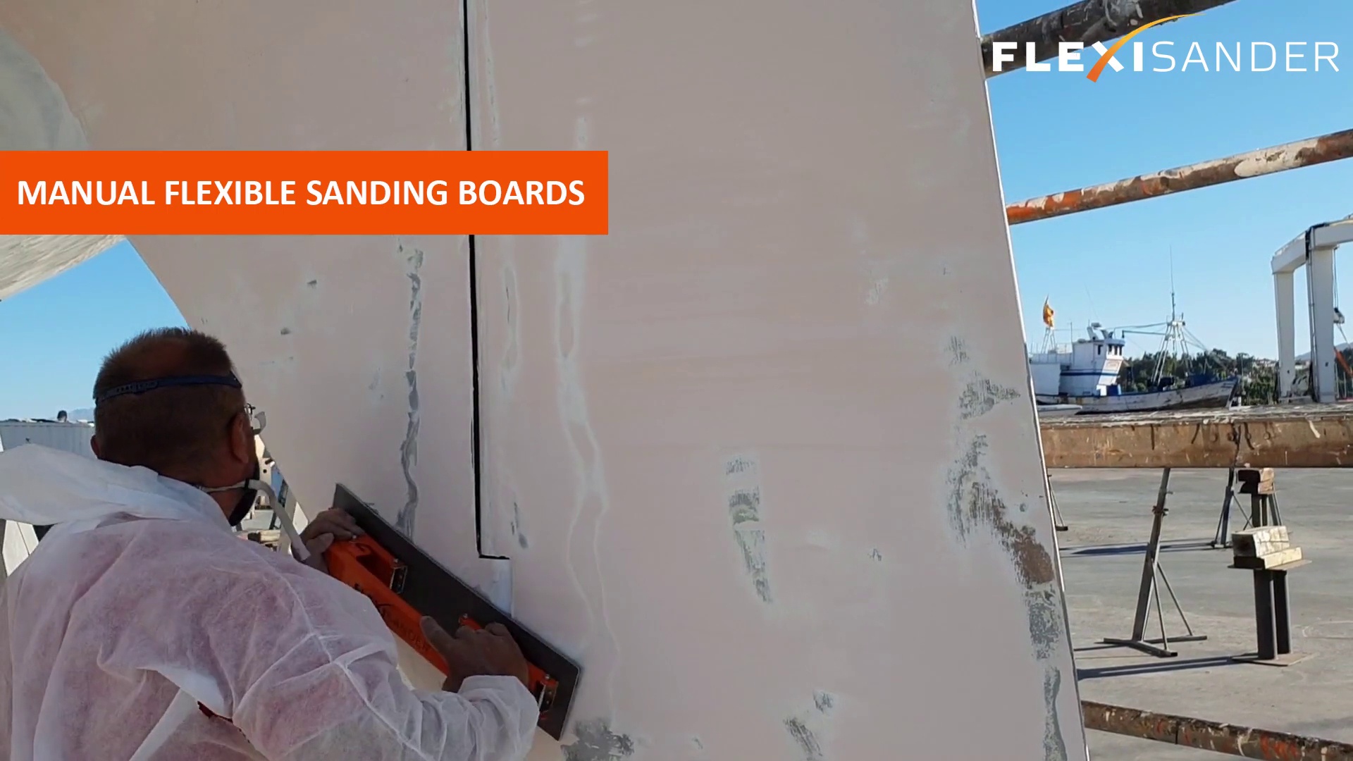 Flexisander, FX technology | Flexible sanding board | FSB 084112