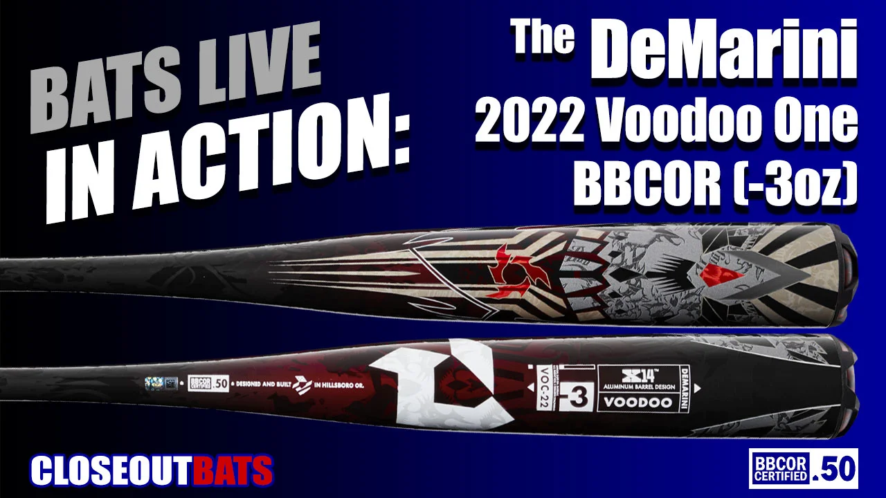29 oz  BBCOR Bat WTDXVOC *2-DAY SHIPPING* 2020 DeMarini Voodoo One Piece 32" 
