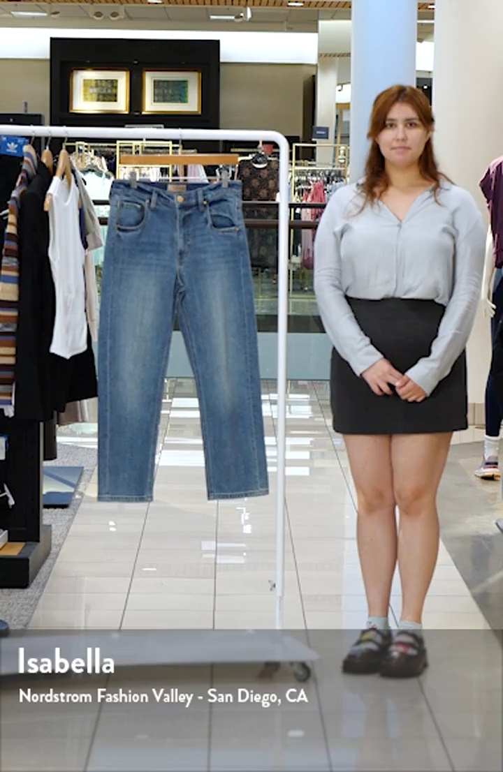 Kelsey Raw Hem Kick Flare Jeans