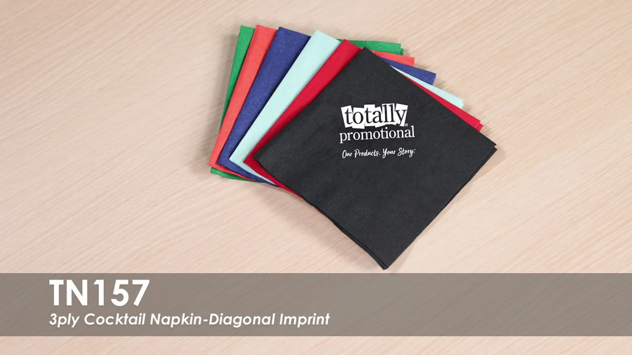 Cocktail Napkins | Personalized Napkin 3 ply | Totally