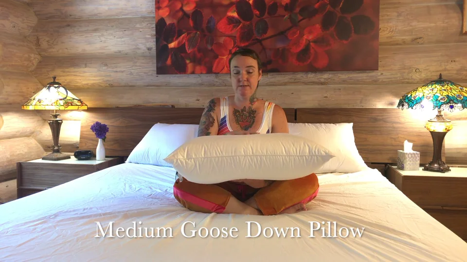 Cascade Made® 900 Goose Down Pillow - Plumeria Bay®