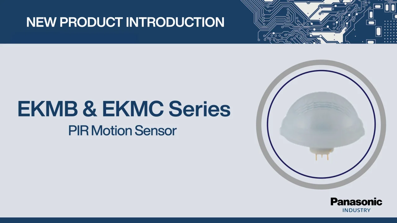 New Product Introduction: Ultra Wide & Long Distance Detection Type PIR  Motion Sensors