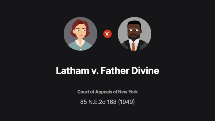 Latham v. Father Divine