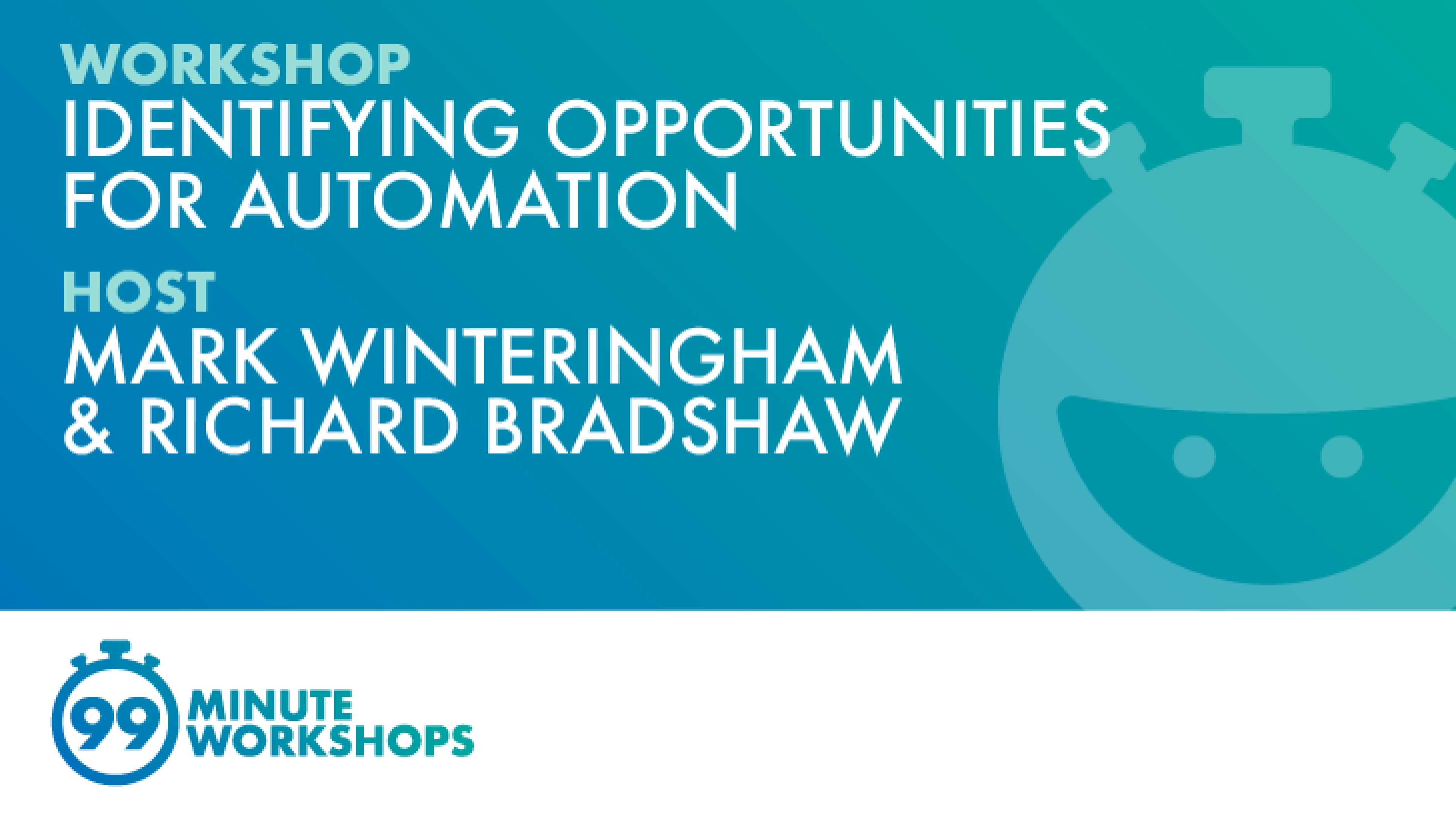 Identifying Opportunities For Automation
