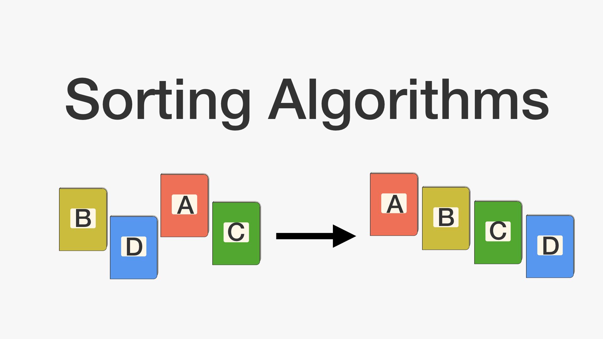 What is the best method of sorting?