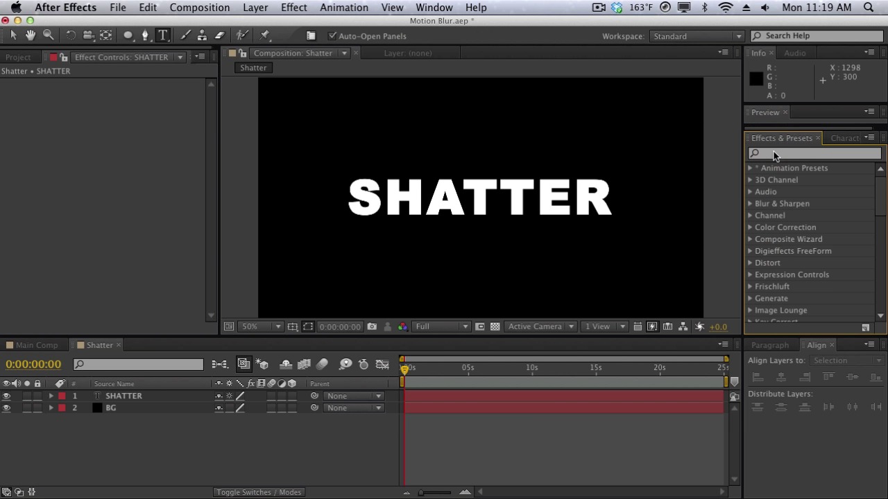 30 Days to Learn Adobe After Effects Motion Blurs