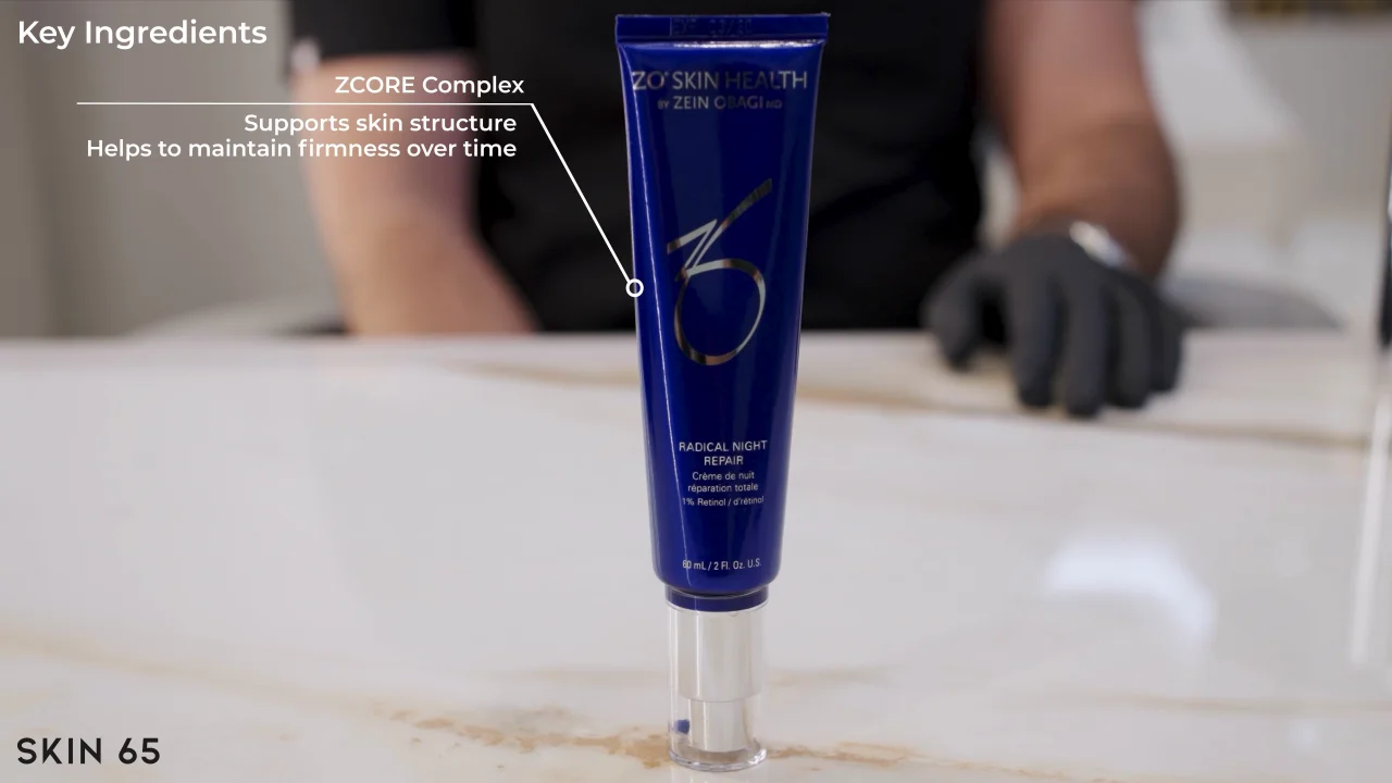 ZO RADICAL NIGHT REPAIR 1% RETINOL (60ml) – SKIN 65