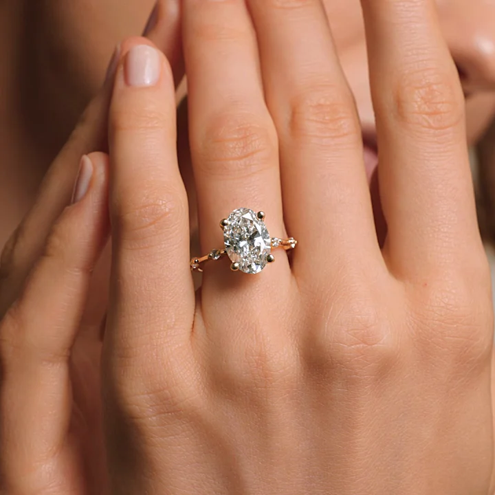 18K White Gold Aimee Diamond Ring