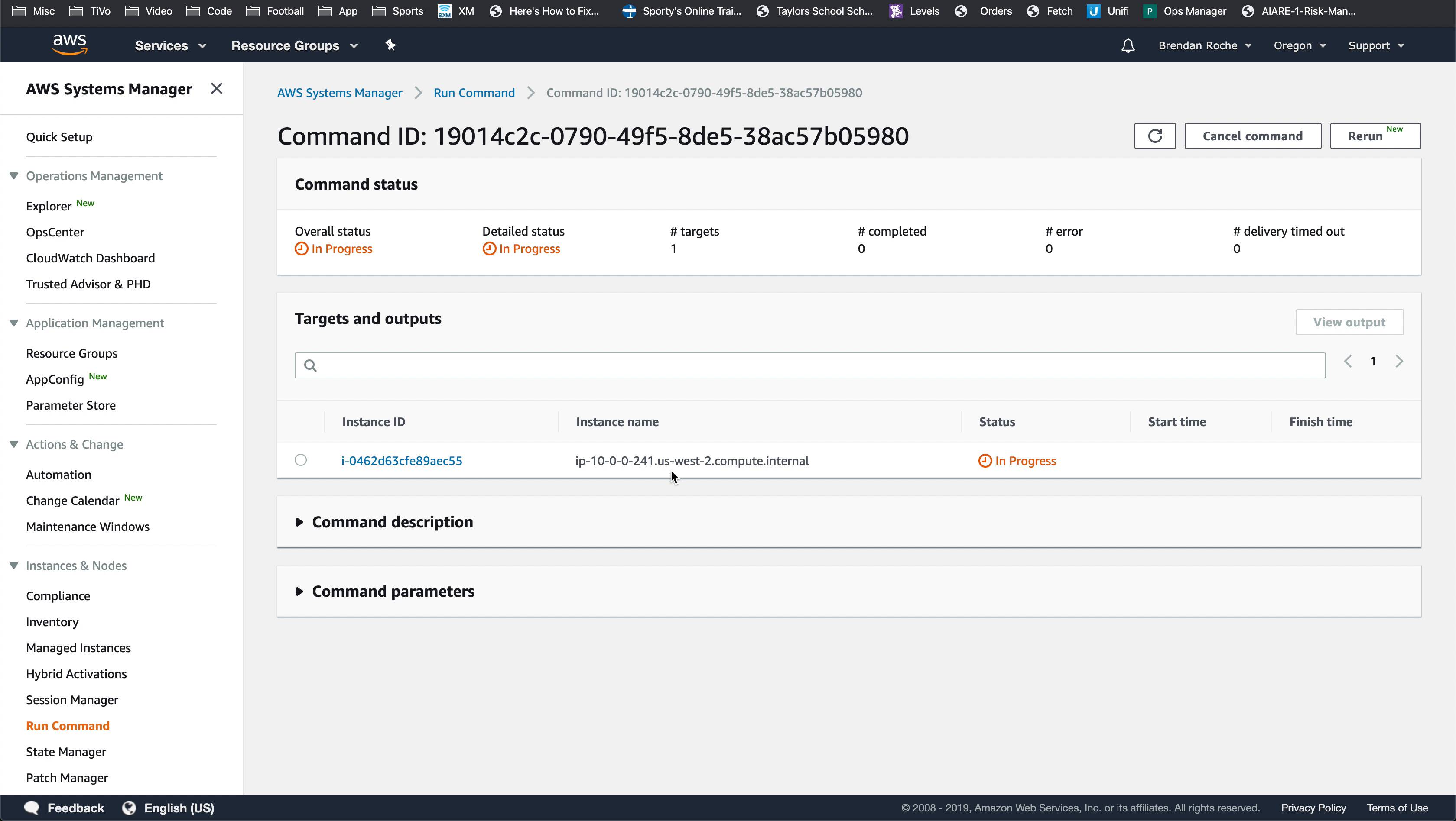 PCF Environment with AWS EventBridge