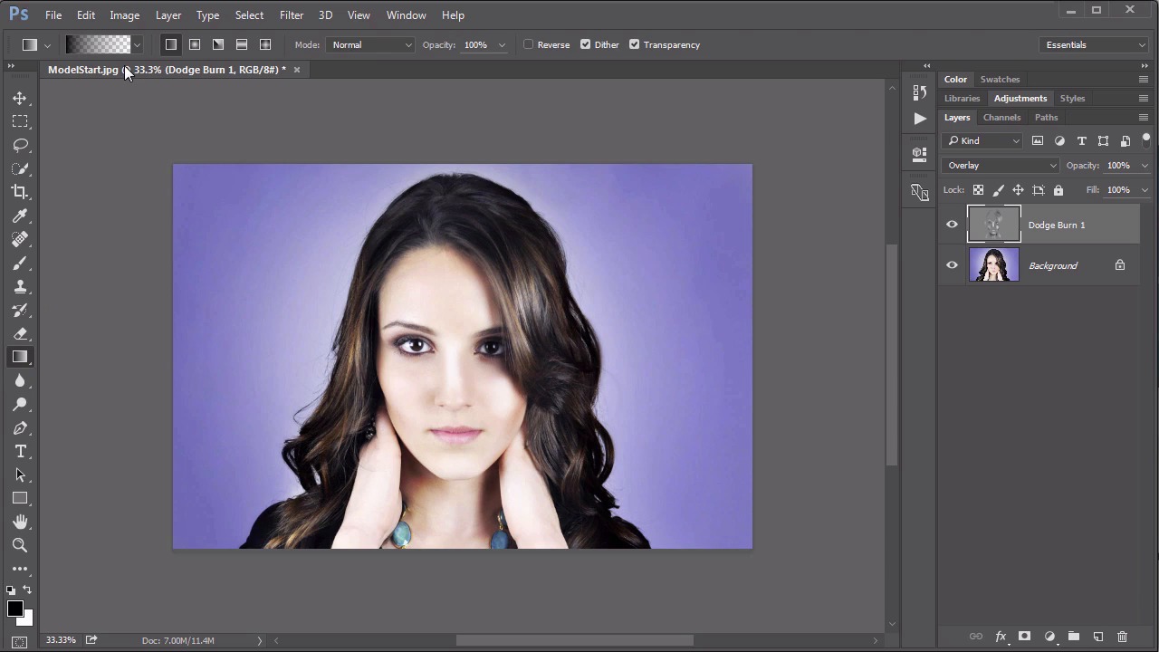 Mastering Blending Modes In Adobe Photoshop - Nondestructive Dodge And Burn