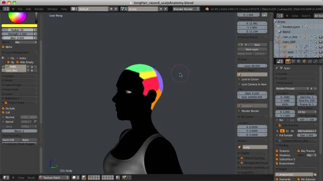 Introduction to Styling Hair - CG Cookie