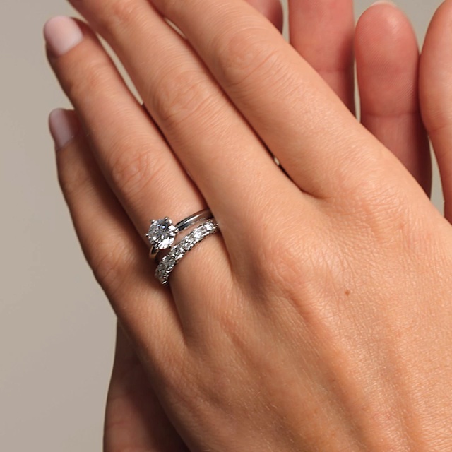 Classic Six-Prong Solitaire Ring in 18K White Gold Brilliant Earth