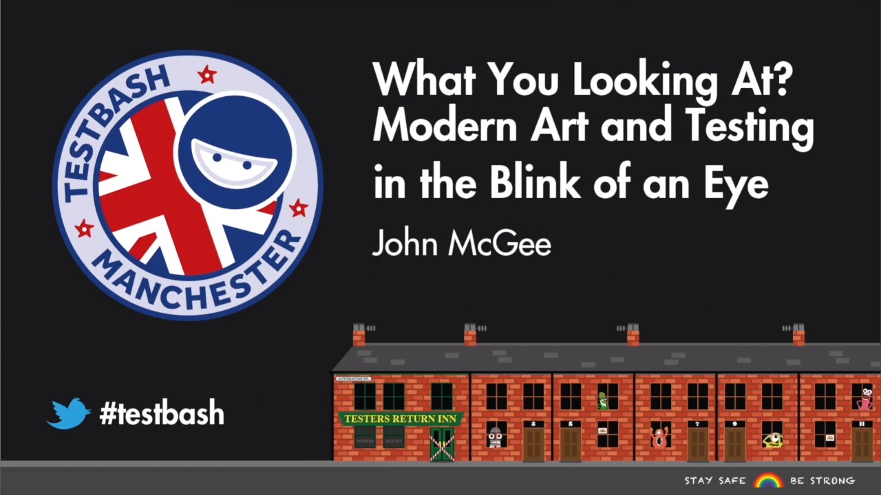 What You Looking at? Modern Art and Testing in the Blink of an Eye - John McGee image