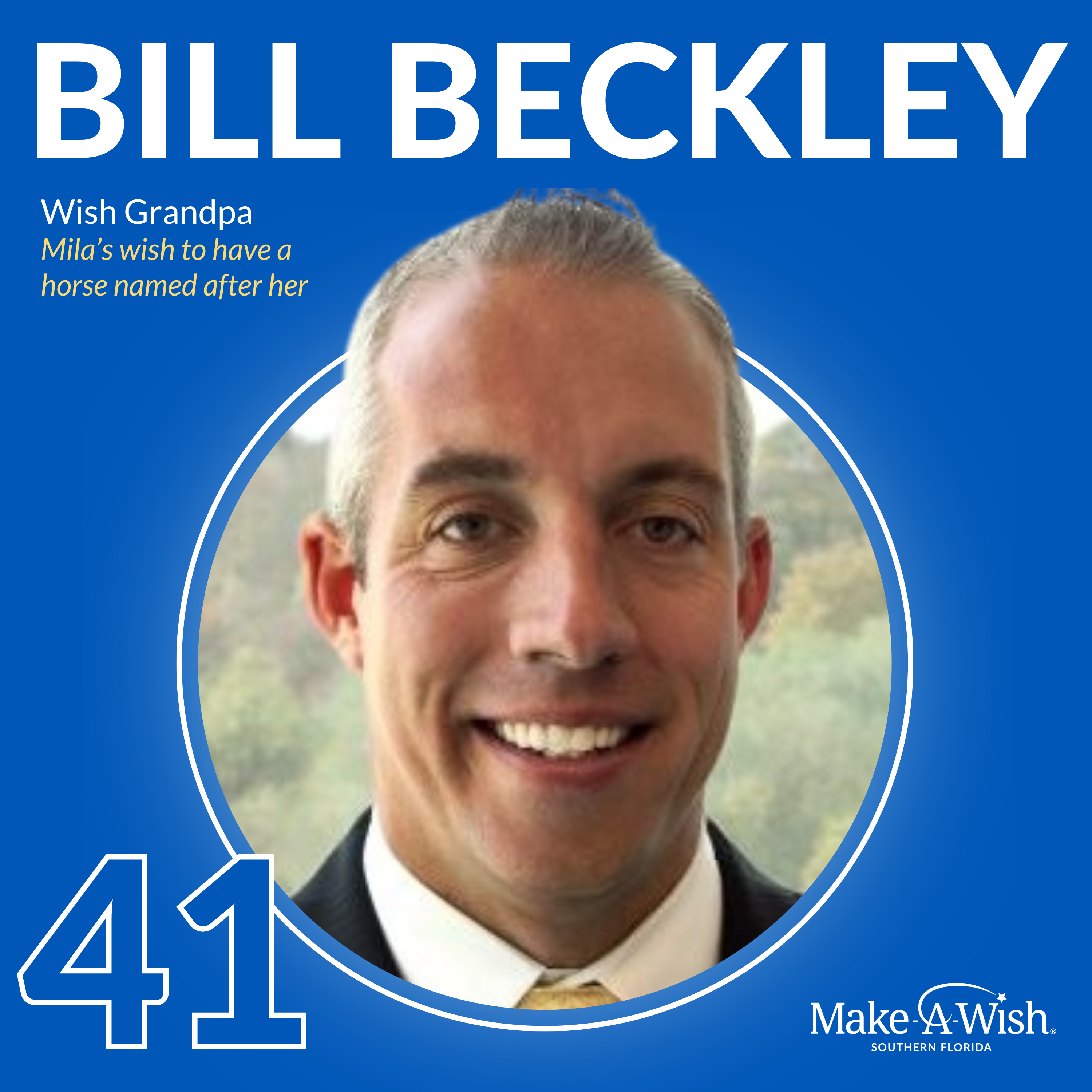EP41 - Bill Beckley - Mila’s Wish, a Horse Race to Remember episode artwork