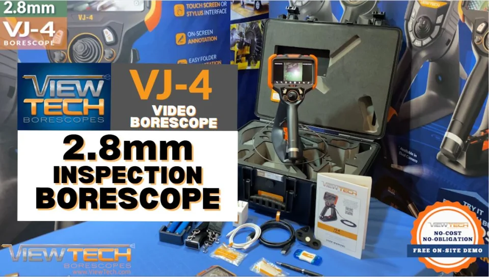 VJ-4 2.8mm Video Borescope - ViewTech