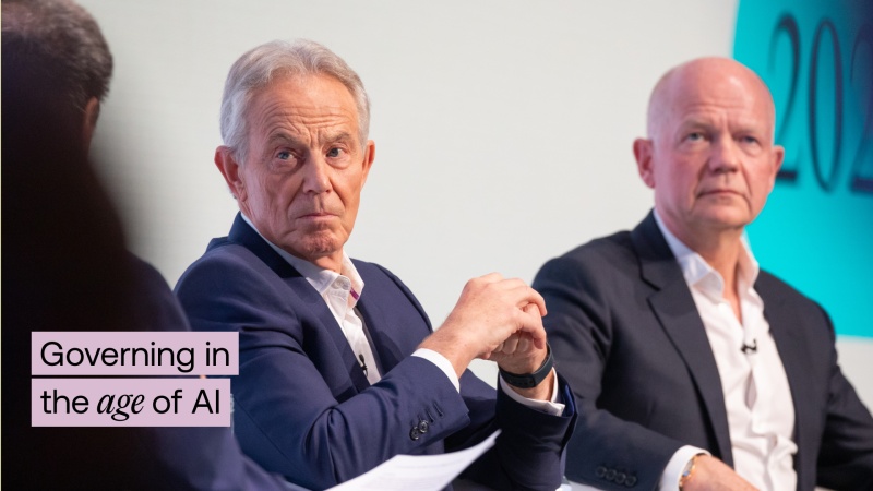 A New National Purpose: Lord Hague and Tony Blair – with Jon Sopel