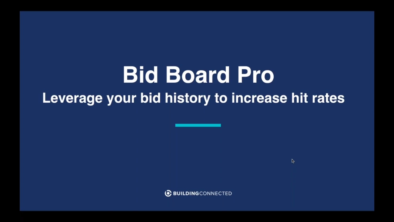 Bid Board Pro Resource Hub BuildingConnected