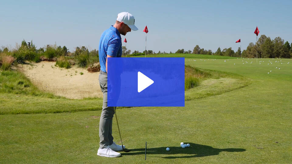 Letting the club head pass lob shot lesson