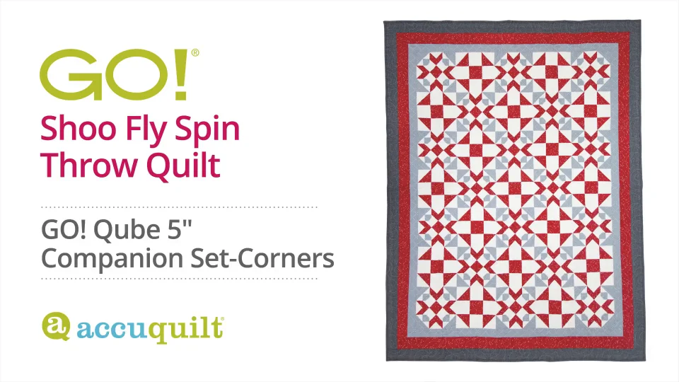AccuQuilt GO! Qube 5 Companion Set Corners (55576) – Aurora Sewing Center