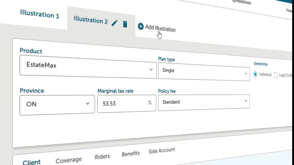 eVision Insurance Illustrator Overview