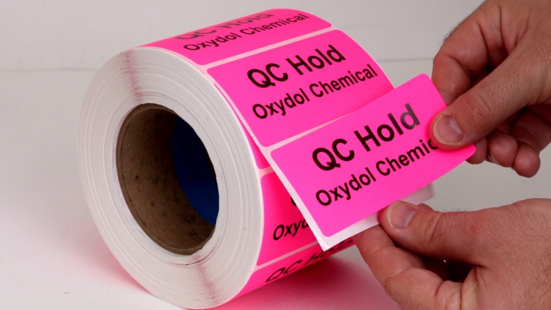 Thermal-Printed Fluorescent Labels