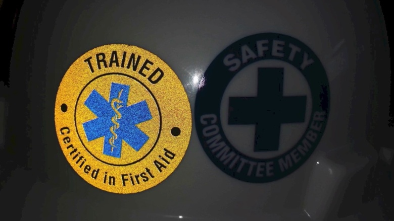 Custom Spot-A-Hat Reflective Labels