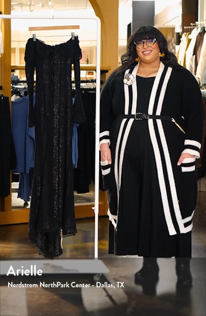 HOUSE OF CB Belle Off the Shoulder Long Sleeve Maxi Dress | Nordstrom