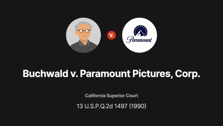 Buchwald v. Paramount Pictures, Corp.