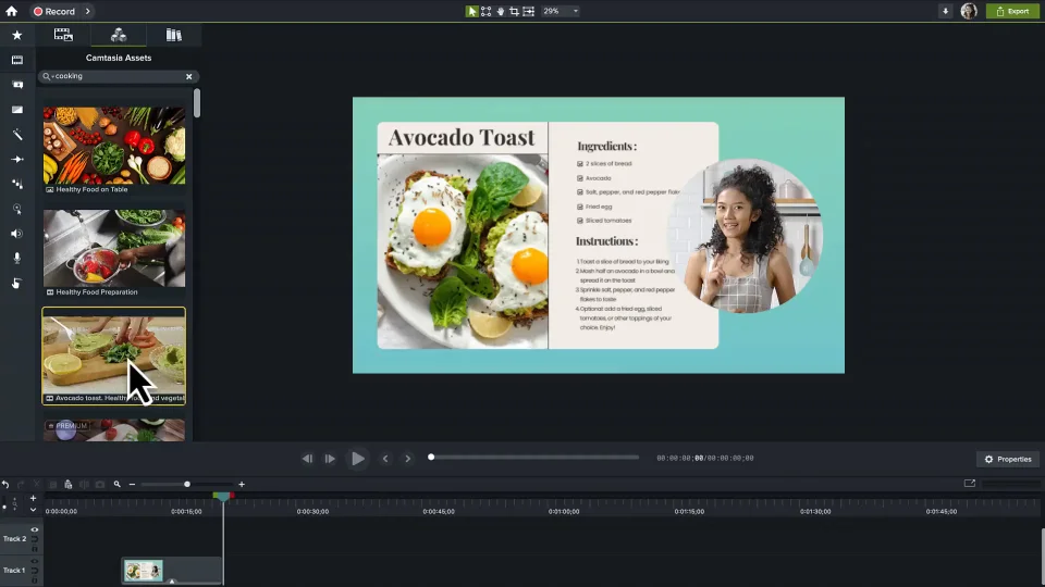 Camtasia – 簡単でパワフルなビデオ編集ソフトウェア