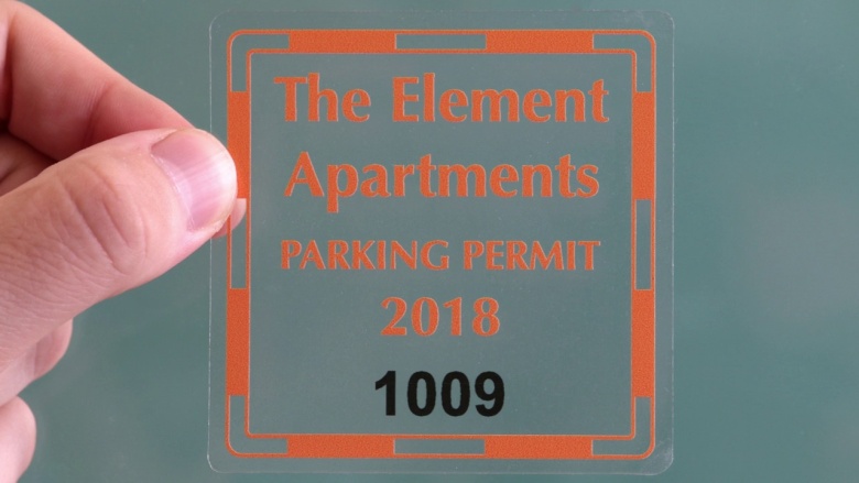 Repositionable Clear WindowCling Decals for Inside the Window