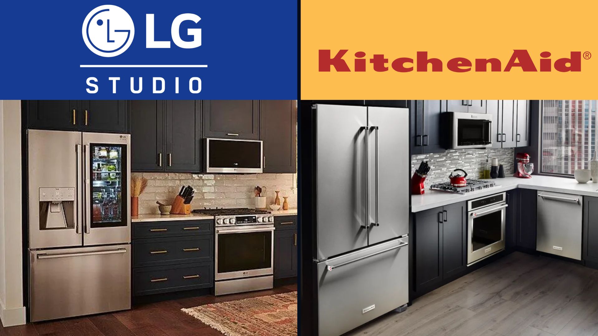KitchenAid vs LG Studio Appliances - Ranked