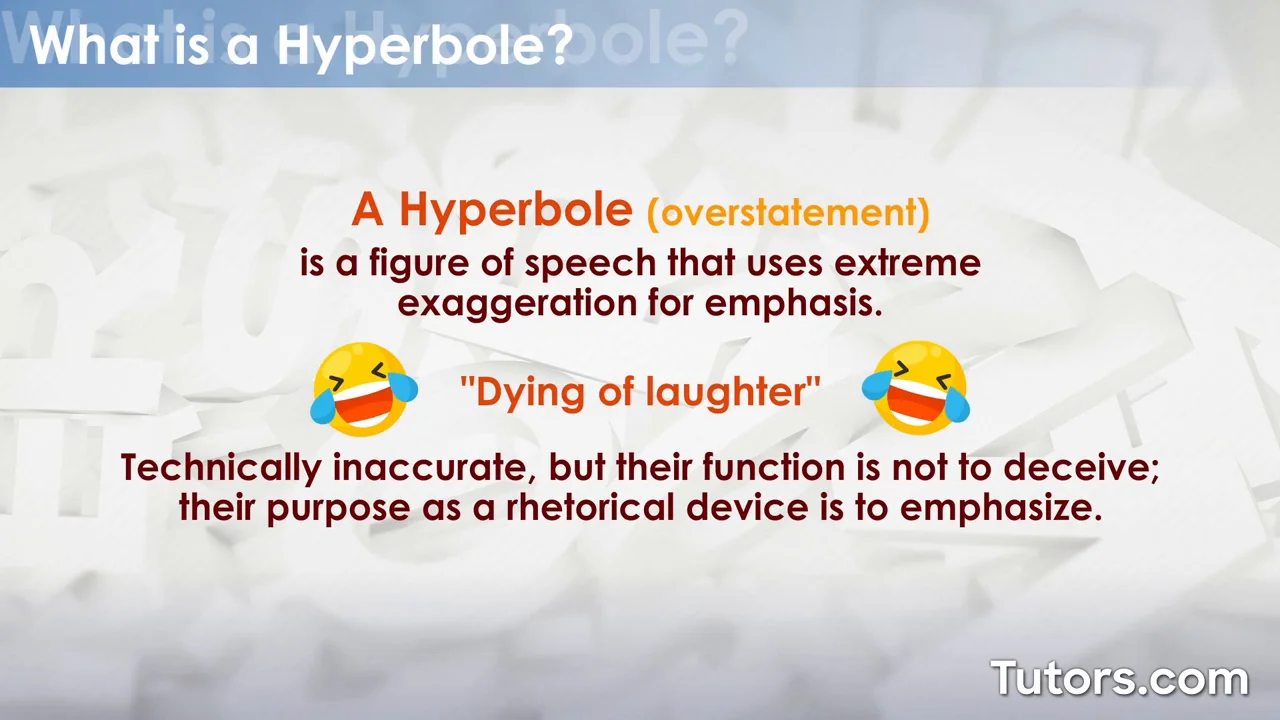 examples of hyperbole