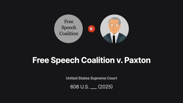 Free Speech Coalition, Inc. v. Paxton