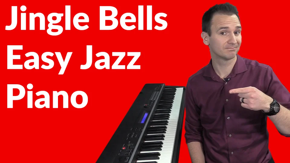 Jingle Bells Piano - 3 Levels (Beginner to Intermediate)