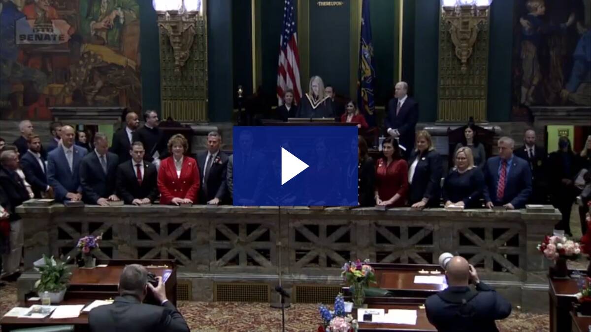 1/3/23 - PA Senate Republicans take Oath of Office