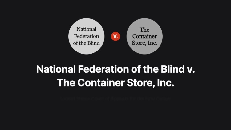 National Federation of the Blind v. Container Store, Inc.