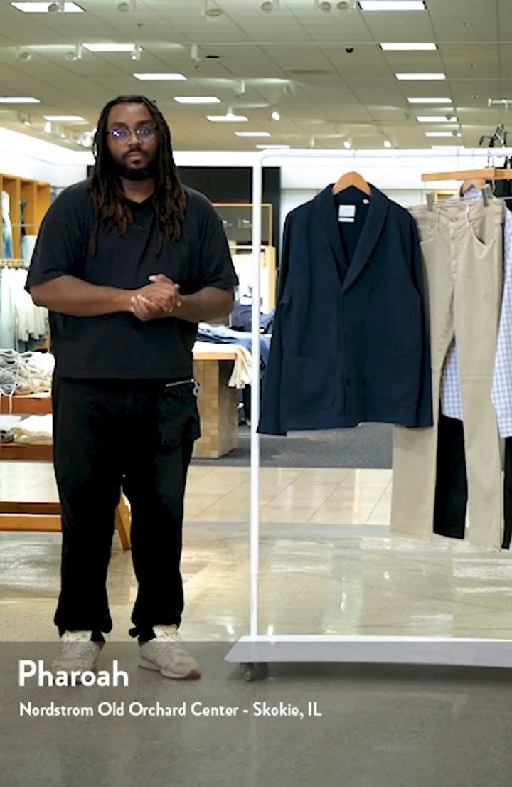 Billy Reid John Shawl Collar French Terry Jacket | Nordstrom