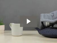 Video for Contemporary Cotton Oven Gloves