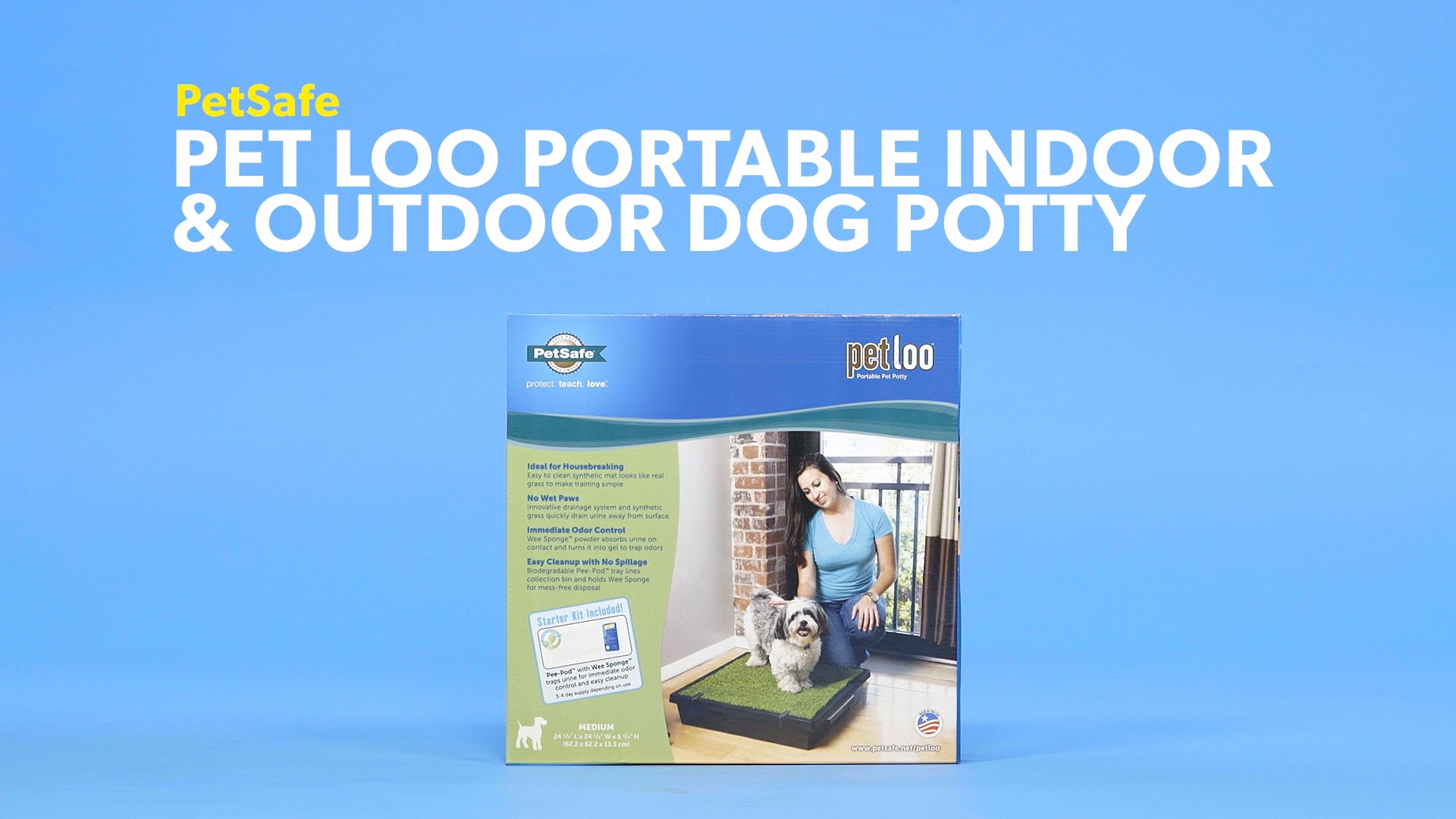 Petsafe pet loo portable dog potty best sale