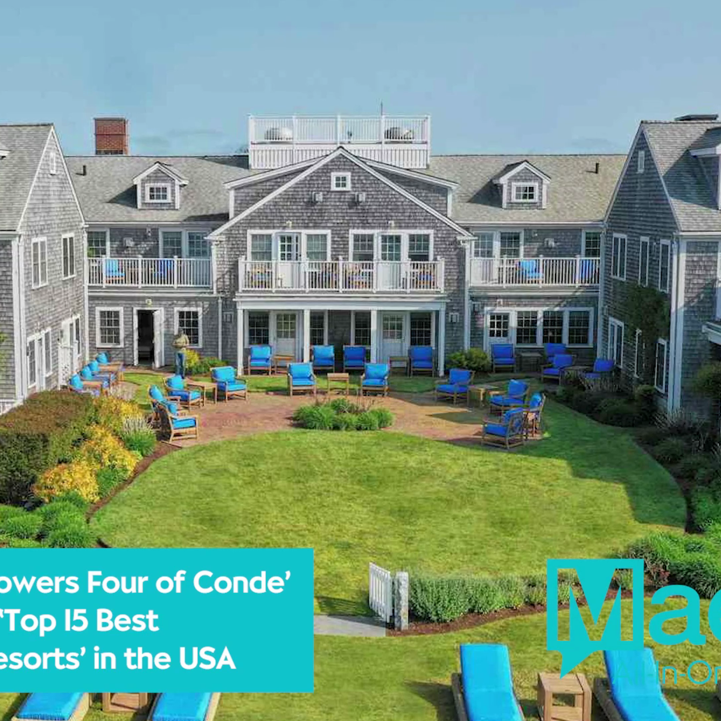 Maestro PMS Powers 4 of Top 15 Best New England Resorts