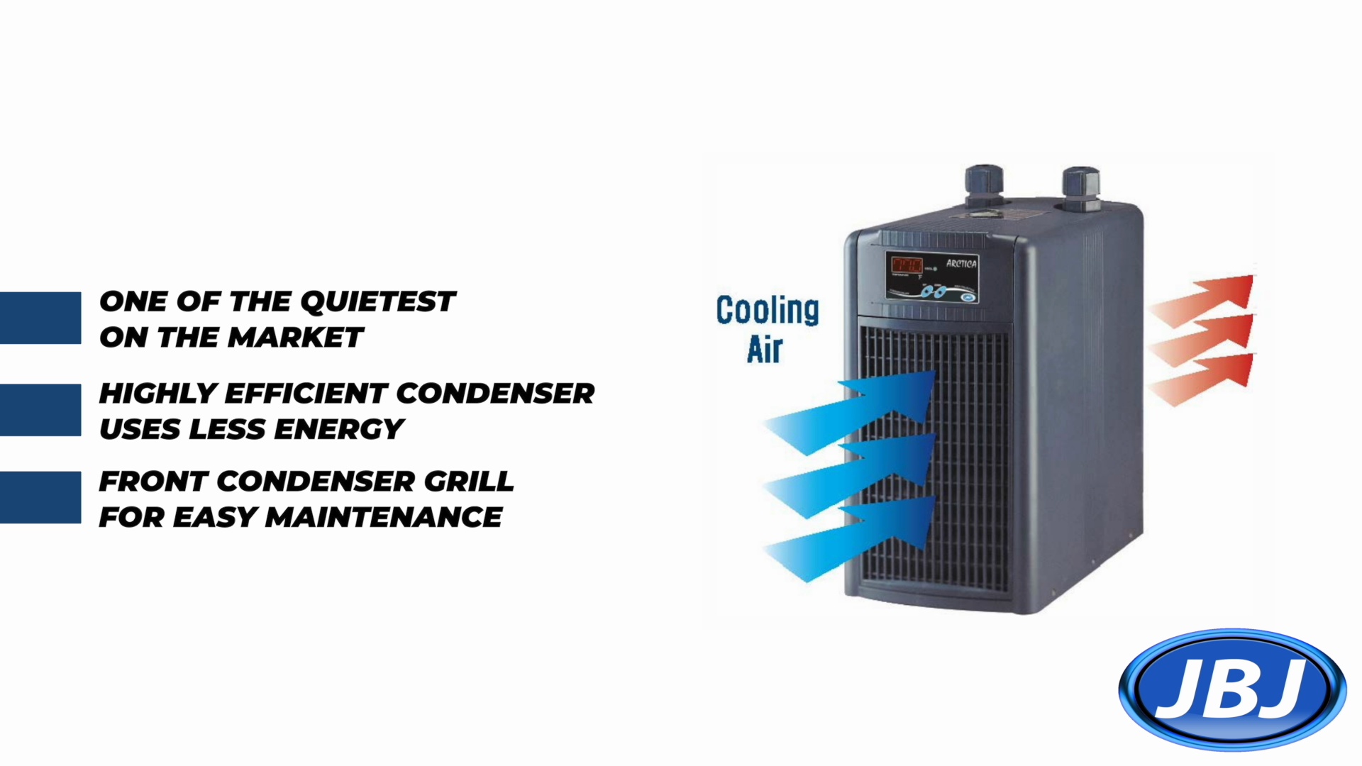 JBJ AQUARIUM Arctica Titanium Aquarium Chiller, 1/5-hp - Chewy.com