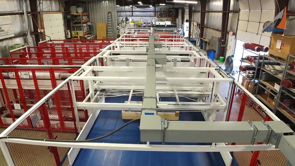 SV372 Inline Automatic, Product Centering, Triple Film, Continuous Motion Hot Air Side Seals, and Shrink Tunnel, Wrapping Windows (45701)